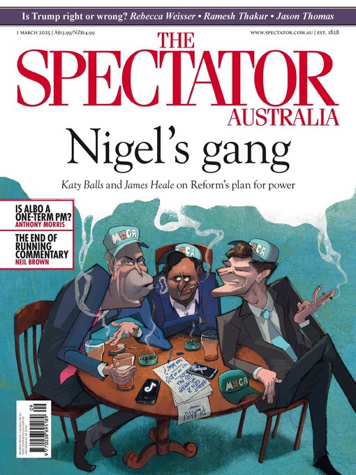 Title details for The Spectator Australia by The Spectator (1828) Ltd - Available